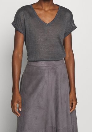 QS, T-shirt basic - grey