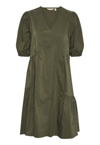 Unselected, burnt olive