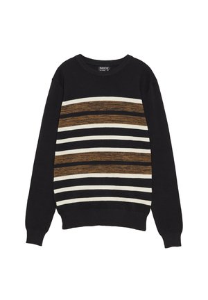 INSIDE BÁSICO BLOCK - Jersey de punto - black