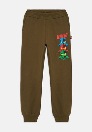PASI  - Tracksuit bottoms - dark olive