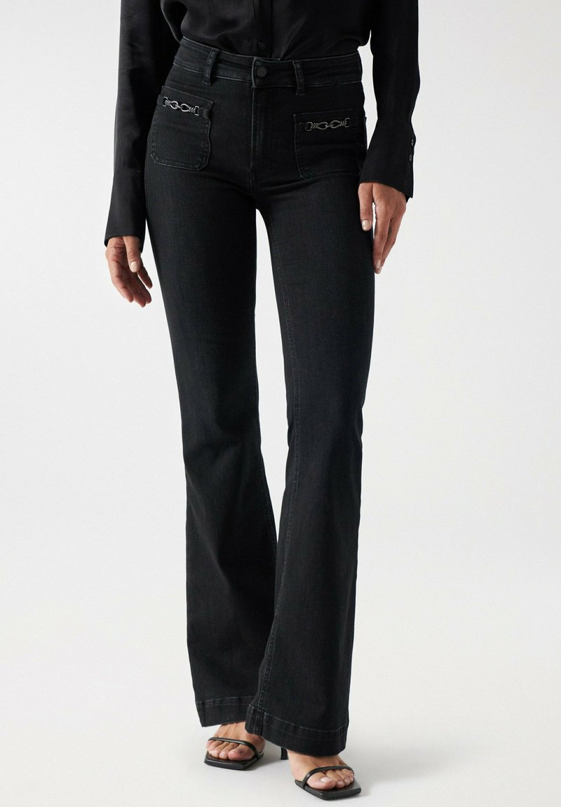 Salsa Jeans DESTINY PUSH UP Jean bootcut black/noir ZALANDO.FR