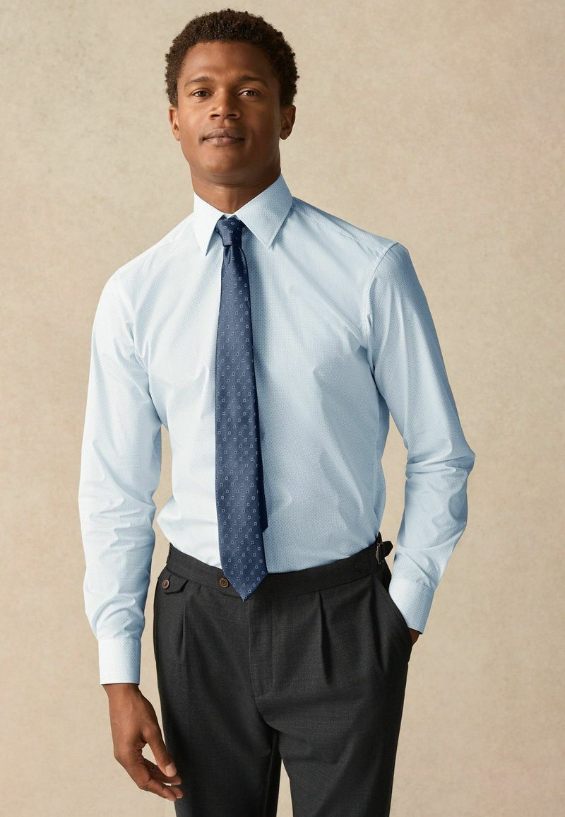 Next Krekls - blue print blue tie