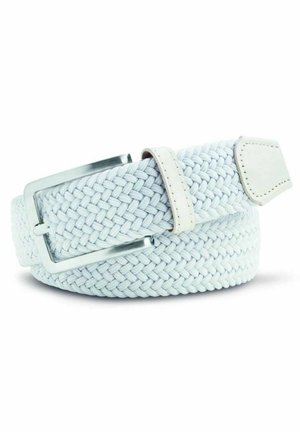 Gevlochten riem - weiß