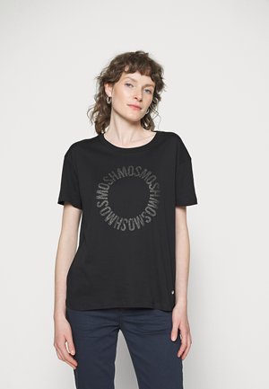 CANE GLITTER - T-shirts med print - black