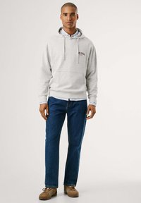 Pepe Jeans MASON - Felpa con cappuccio - light grey marl