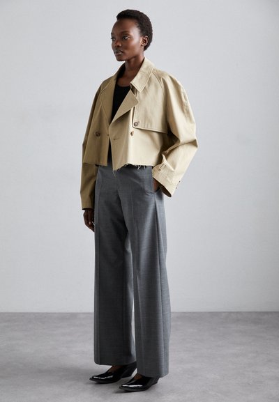 MM6 Maison Margiela PANTS - Auduma bikses - grey melange