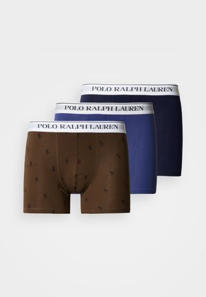 3 PACK - Boxer Briefs - navy/old royal/brown