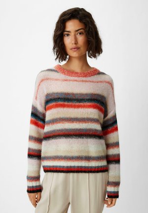 comma casual identity Strickpullover - hellorange