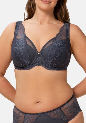 2-PACK WILD PEONY FLORALE - Beugel BH - pebble grey