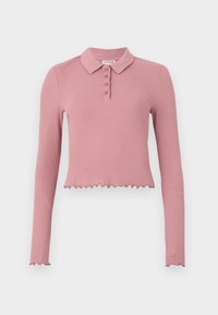 NMDRAKEY CROPPED BABYLOCK - Poloskjorter - nostalgia rose