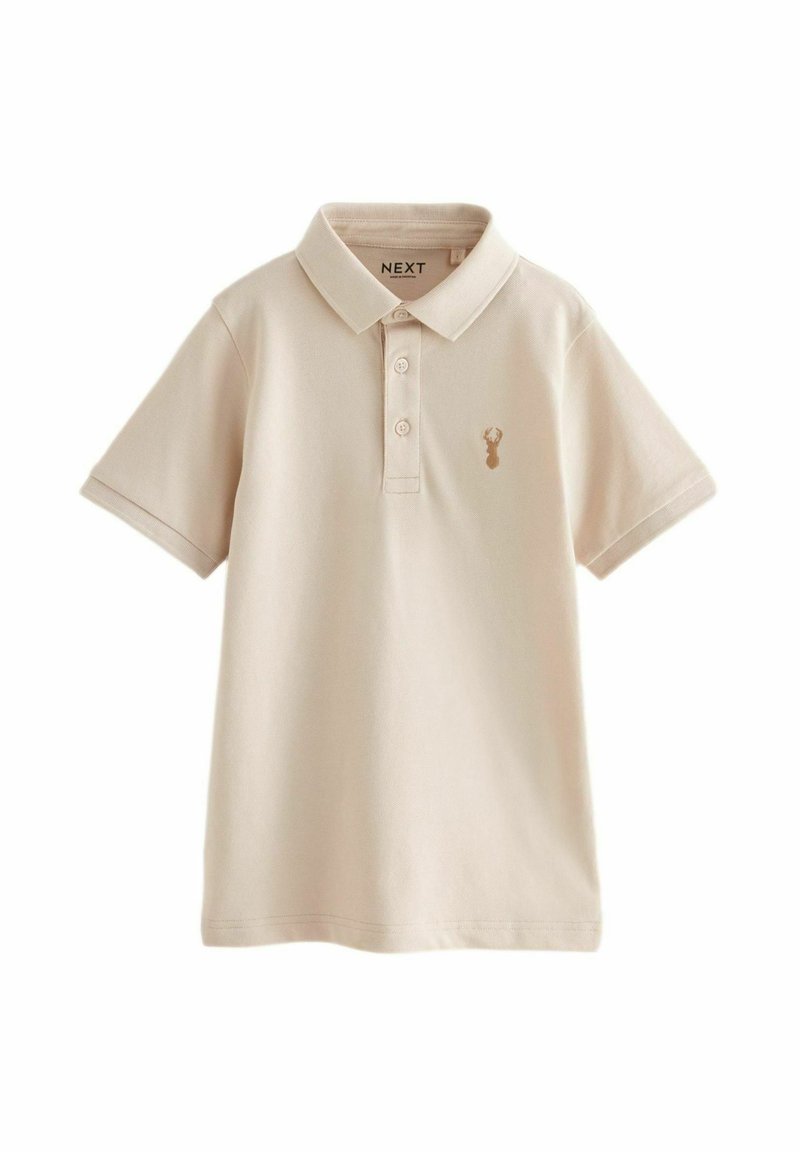 Next - SHORT SLEEVE - Polo - mottled beige, Ingrandire