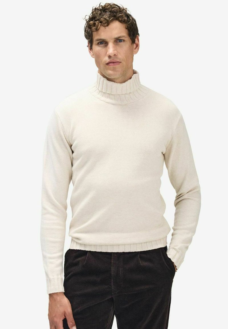 John Henric ELIAN TURTLENECK - Neule - cream white