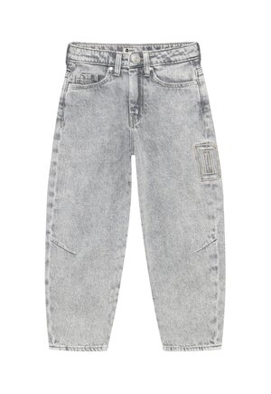 Daily7, - BARREL FIT - Jeans baggy - light grey denim