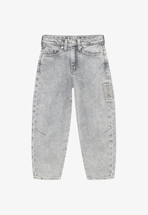 Daily7, - BARREL FIT - Vaqueros boyfriend - light grey denim