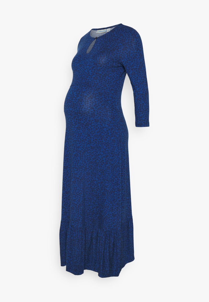 JoJo Maman Bébé Jerseyjurk blauw JoJo Maman Bébé Jerseyjurk blauw