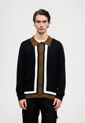 HUGO SPLON - Kardigan - black