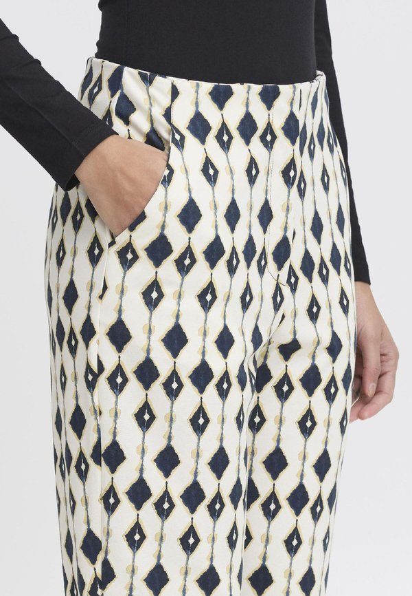 IHKATE - Trousers - total eclipse ikat aop2