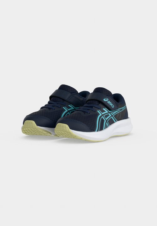 ASICS PATRIOT 14 UNISEX - Road running shoes - midnight/glow green — photo 3
