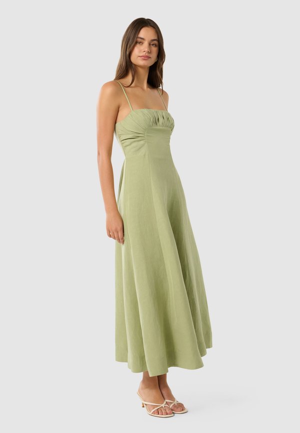 CAMILLA STRAPPY RUCHED - Cocktail dress / Party dress - pistachio2
