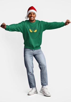 THE GRINCH SMILE - Sweatshirt - kelly green