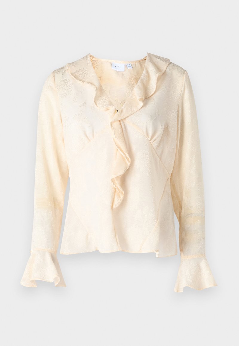 Vila Overhemdblouse crème