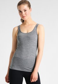 icebreaker SIREN - Maglietta intima - MEDIUM GREY