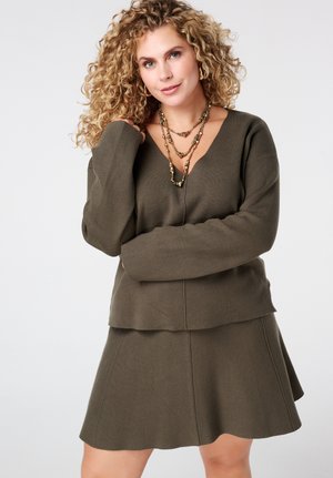 NOT TRANSLATED - Pullover - dark khaki