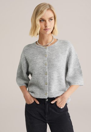 Kardigán - blended light grey