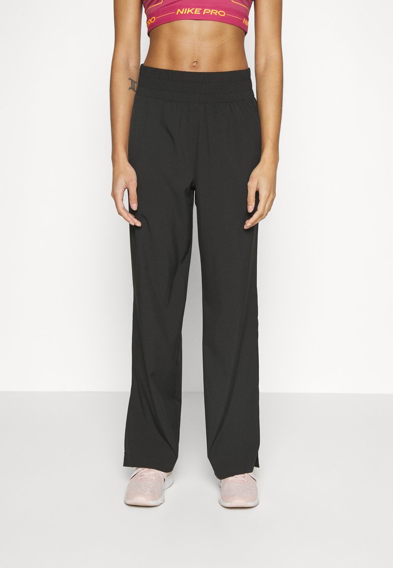 GAP RUNAROUND WIDE LEG Trousers true black/black Zalando.co.uk