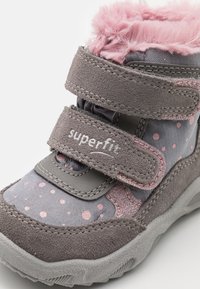 Superfit GLACIER - Snowboots  - grau/rosa