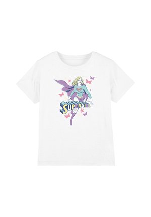 Cotton Soul, DC SUPERGIRL PASTELS UNISEX - Print T-shirt - white