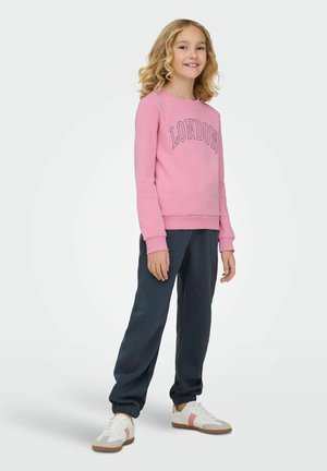 ONLY GIRLS, TROUSERS KOGSWEAT REGULAR FIT TROUSERS - Træningsbukser - ombre blue