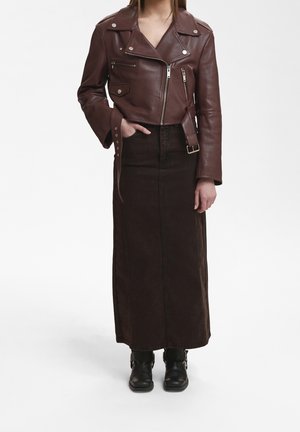 Veste en cuir - brown