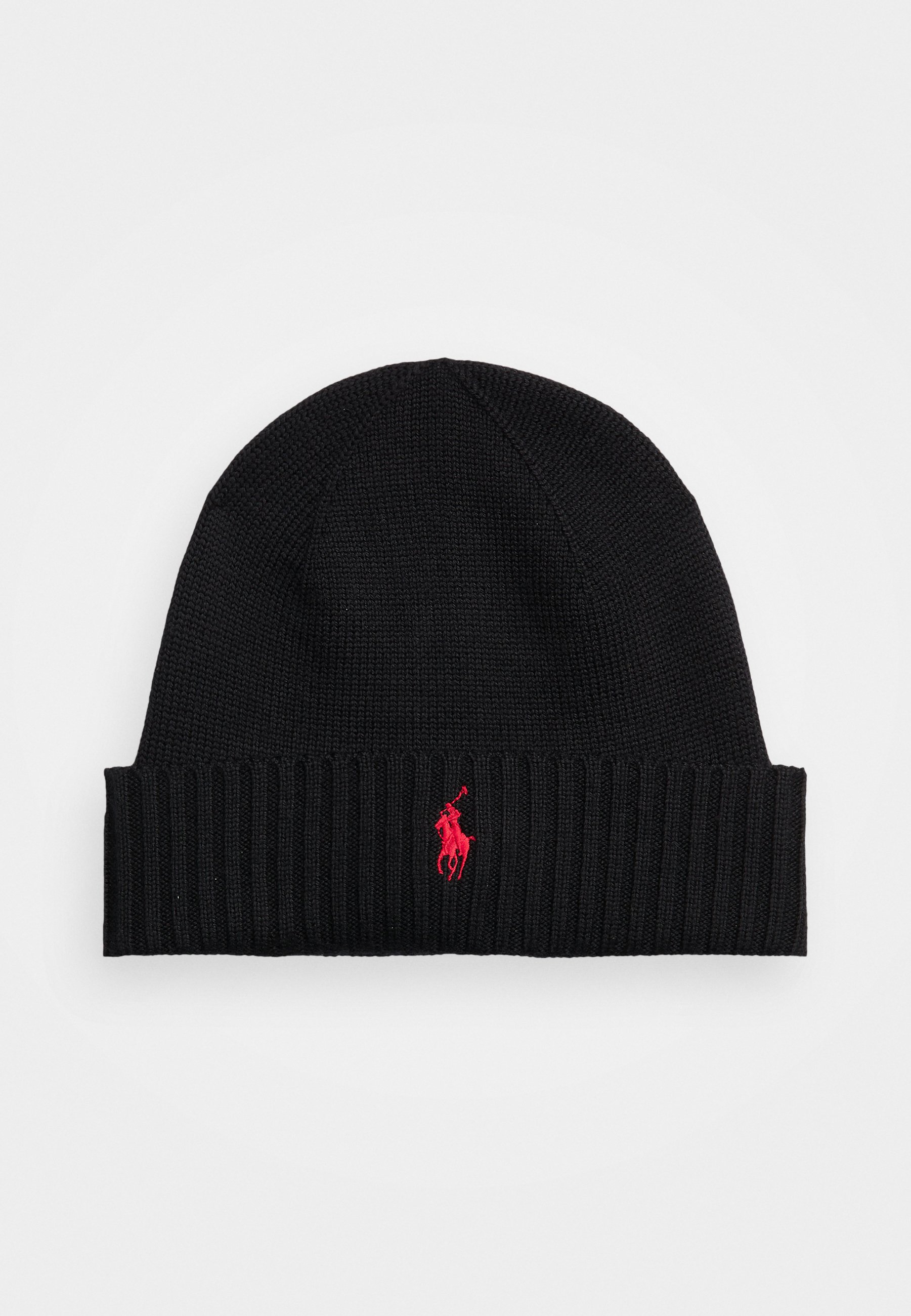 Ralph lauren beanie black and white Clearance