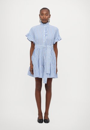 MILLE VIOLETTA DRESS - Abito a camicia - blue