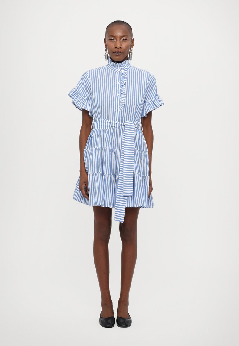MILLE VIOLETTA DRESS - Tričkové šaty - blue