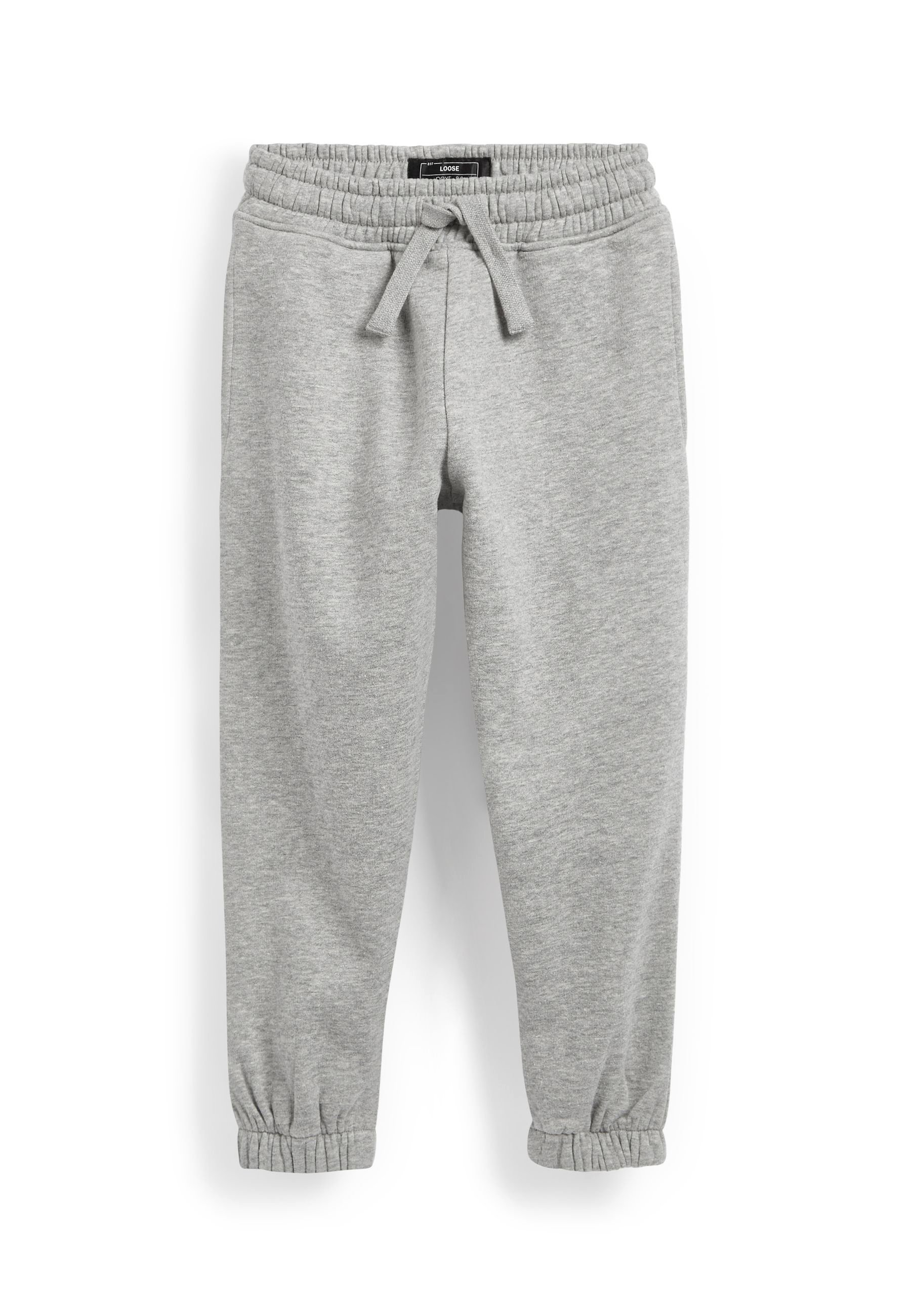 Pantalon De Jogging Basique En Molleton - Gris - Femme - 13.00