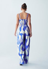 ST MRLO WAVE BODICE - Top - blue abstract