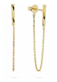 CHRIST Ohrringe - gelbgoldfarben