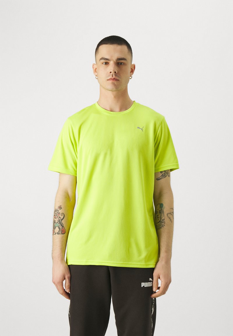 Puma - PERFORMANCE TEE - Sport T-Shirt - lime, Vergrößern