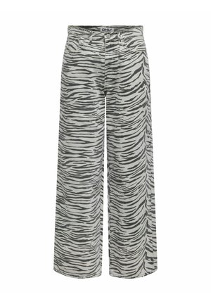 ONLY, Wide-fit ONLHOPE High waist Wide Leg Fit - Wide Leg - light grey denim