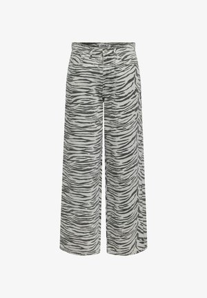 ONLY, Wide-fit ONLHOPE High waist Wide Leg Fit - Wide Leg - light grey denim