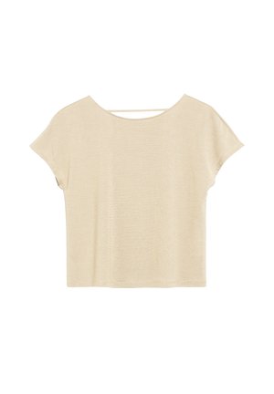 s.Oliver, T-SHIRT - T-shirt basic - helles beige