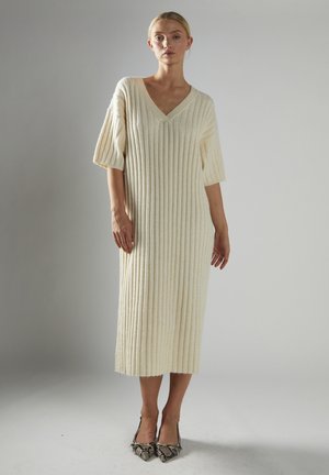 V-NECK - Neulemekko - ecru