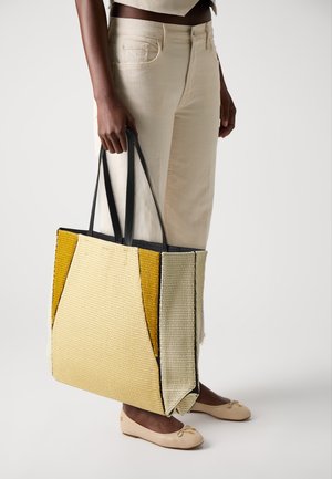 Ted Baker COLLAPSIBLE LARGE - Shopping Bag - natural