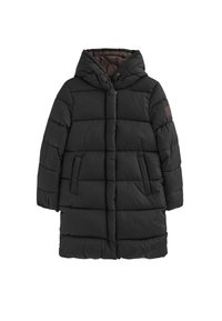 PADDED REVERSIBLE HOODED LS RF HC C GAIA  - Wintermantel - black-brown