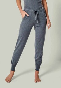 YOU LOOK PERFECT MERINO WOOL LOUNGEWEAR SET 3 PIECES - Nachtwäsche Set - anthrazit