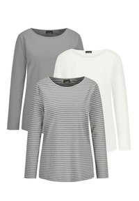 Niet geselecteerd, grey   cream   grey   striped
