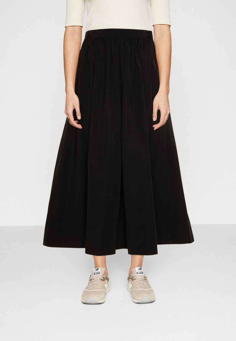 Marjorie Ankle Skirt | Dark La Ramos