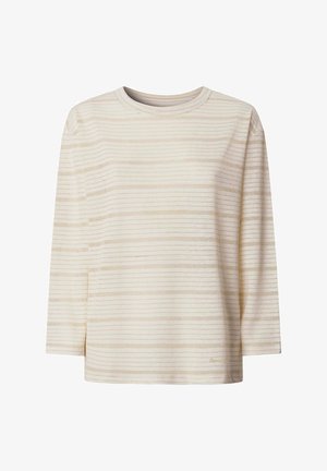 Pepe Jeans, PEPE JEANS PRINT T-SHIRT CAROLA - T-shirt à manches longues - mousse white